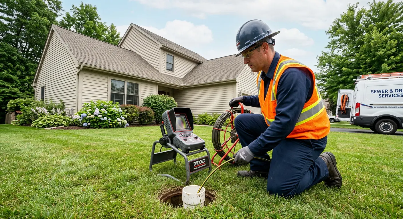 Sewer Line Cleaning in Columbus, WI
